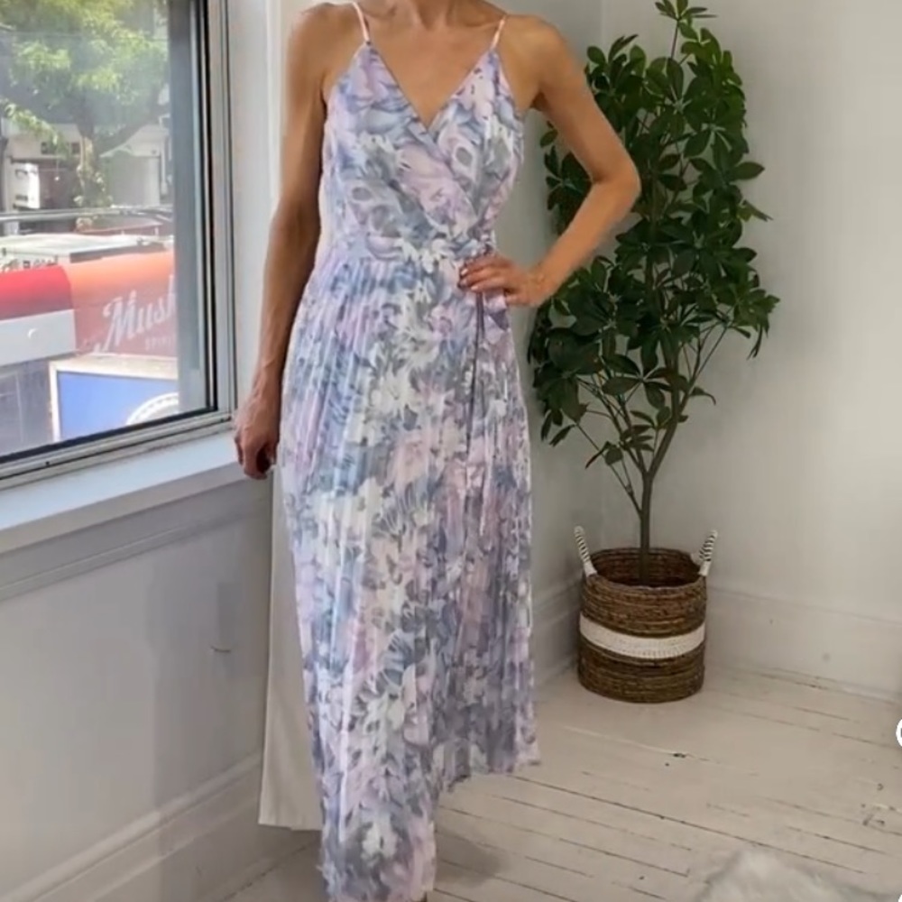 NWT Wrap Maxi Dress